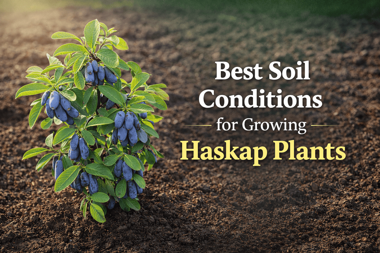 Ideal Haskap plant soil conditions